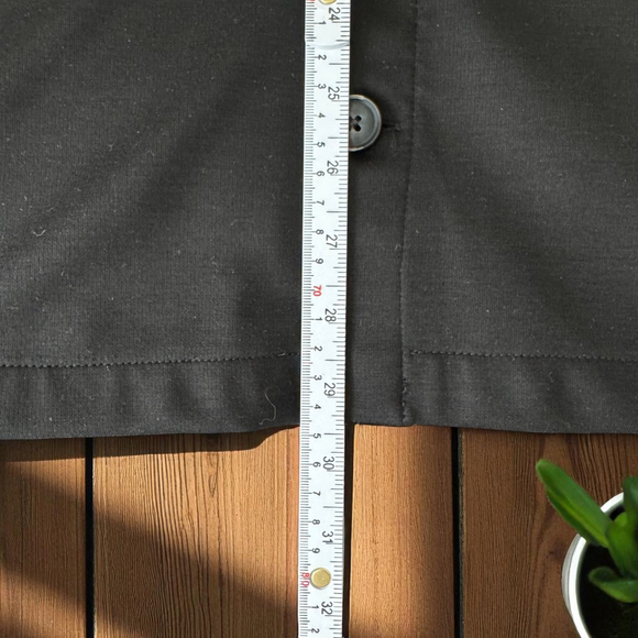 $695 - NWT - Samuelsohn Utility Jacket - Italian Reda 120's Wool - Black - 40 - Picture 5 of 16